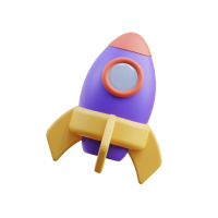 Picto  3D - fusée - AFPAM